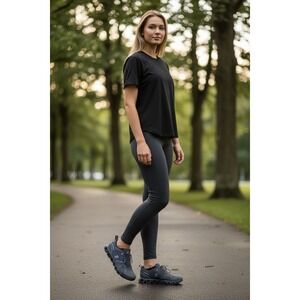 On Cloud 5 Waterproof Womens Running‎ Shoes Metal Navy 59.98528 Size 6W